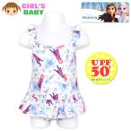 送料無料女児ベビーUVカットワンピ...