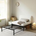 ti bed диван-кровать одиночный труба bed . длина тип bed кроватная рама эластичный внизу место хранения модный 2way железный . покупатель для living черный белый 