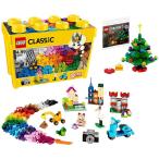 レゴ(LEGO) クラシック 黄色のアイデアボックス ＜スペシャル＞ 10698 + クリスマスツリーミニセット付き 男の子 女の子 プレゼント 4歳