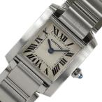 カルティエ Cartier タンクフランセーズSM W51008Q3 クオーツ レディース 腕時計  ...