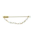 Yahoo! Yahoo!ショッピング(ヤフー ショッピング)ミキモト MIKIMOTO パールブローチ K18YG 真珠 レディース ジュエリー アクセサリー 中古