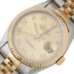 ロレックス ROLEX デイトジャスト 16233 シャンパン 腕時計 メンズ 中古