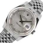 ロレックス ROLEX デイトジャスト36 116234G V番 10Pダイヤモンド 自動巻き メンズ 腕時計 中古