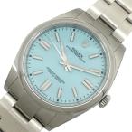 ロレックス ROLEX オイスターパーペチュアル ランダムシリアル 124300 ターコイズブルー 自動巻き メンズ 腕時計 中古