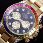 ¥í¥ì¥Ã¥¯¥¹ ROLEX ¥Ç¥¤¥È¥Ê ¥ì¥¤¥ó¥Ü¡¼ 116598RBOW ¼«Æ°´¬¤ ¶â̵¹¤ ¥À¥¤¥ä¥â¥ó¥É ¥µ¥Õ¥¡¥¤¥¢ ¥¯¥í¥Î¥°¥é¥Õ ¥á¥ó¥º ÏÓ»þ·×¡ÊÃæ¸Å¡Ë