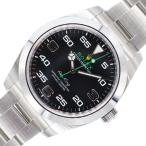 ロレックス ROLEX エアキング ランダム番 116900 ブラック 腕時計 メンズ 中古