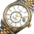 ロレックス ROLEX スカイドゥエラー 326933 ホワイト 腕時計 メンズ 中古