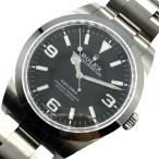 ロレックス ROLEX エクスプローラー1 214270 ブラック SS 腕時計 メンズ 中古