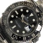 ショッピングロレックス ロレックス ROLEX GMTマスター2 116710LN ブラック SS 腕時計 メンズ 中古