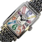 フランク・ミュラー FRANCK MULLER ロングアイランドカラードリーム 902QZ(COLORDREAMSO) ステンレススチール 腕時計 レディース 中古
