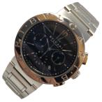 ブルガリ BVLGARI ブルガリブルガリ・クロノグラフ BB42SSCH ステンレススチール 腕時計 メンズ 中古