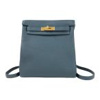 Hermes HERMES Kelly Ad PM Y.ve-rusi pre Gold metal fittings togo rucksack * Day Pack lady's used 