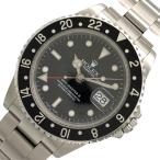 ロレックス ROLEX GMTマスター2 K番 16710 ブラック SS 腕時計 中古