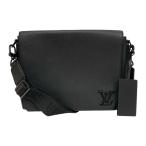 ルイ・ヴィトン LOUIS VUITTON テイクオフ・メッセンジャー M57080 ノワール LVアエログラム メッセンジャーバッグ メンズ 中古