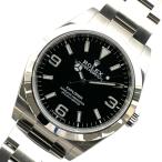 ロレックス ROLEX エクスプローラー1 ランダムシリアル 214270 ブラック SS 腕時計 メンズ 中古