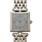ヴァンクリーフ＆アーペル Van Cleef &amp; Arpels クラシックスクエア　ブルーシェル ブルーシェル SS 腕時計 レディース 中古