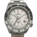 グランドセイコー Grand Seiko スポーツコレクション メカニカル ハイビート 36000 GMT SBGJ257 ホワイト SS 腕時計 メンズ 中古