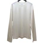 ショッピングボッテガ ボッテガ・ヴェネタ BOTTEGA VENETA ワンポイント刺繍 長袖Tシャツ 706597 ホワイト コットン 長袖Ｔシャツ メンズ 中古