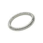 ティファニー TIFFANY&CO ミルグレインリング プラチナ Pt950 ジュエリー 中古