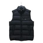 プラダ PRADA トライアングルロゴ ダウンベスト SGJ119 ブラック ナイロン ダウンベスト メンズ 中古