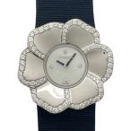 シャネル CHANEL カメリア ホワイトシェル H1187 ホワイトシェル K18WG/革ベルト 腕時計 レディース 中古