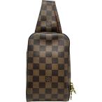  Louis * Vuitton LOUIS VUITTON Geronimo sN51994 Brown Damier *eben сумка-пояс мужской б/у 