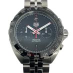 タグ・ホイヤー TAG HEUER フラグメントデザイン キャリバーホイヤー02 クロノグラフ CAZ201A.BA0641 ブラック SS 腕時計 メンズ 中古