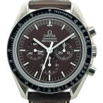 オメガ OMEGA スピードマスター ムーンウォッチ プロフェッショナル クロノグラフ 311.32.42.30.13.001 ブラウン SS 腕時計 メンズ 中古
