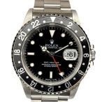 ロレックス ROLEX GMTマスター  16700 ブラック×ブラック ステンレススチール 腕時計 メンズ 中古