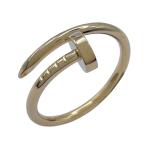 カルティエ Cartier ジュストアンクルリングSM ゴールド Au750 ジュエリー 中古