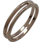 ショッピングHERMES エルメス HERMES アリアンヌリング ピンクゴールド Au750 ジュエリー 中古