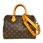 ルイ・ヴィトン LOUIS VUITTON スピーディ・バンドリエール25 M41113 ブラウン モノグラムキャンバス ショルダーバッグ レディース 中古