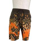 ルイ・ヴィトン LOUIS VUITTON ダモフラージュ総柄ニットハーフパンツ HRN73W ブラウン コットン その他ボトムス メンズ 中古