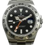 ロレックス ROLEX エクスプローラー2 226570 ブラック ステンレススチール 腕時計 メンズ 中古