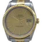 ロレックス ROLEX デイトジャスト 16233 ゴールド K18/SS 腕時計 メンズ 中古