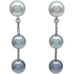 タサキ TASAKI イヤリング ホワイトゴールド K18WG/パール パール ジュエリー 中古