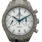 オメガ OMEGA スピードマスター57 コーアクシャル クロノグラフ 331.90.42.51.04.001 ホワイト チタン 腕時計 メンズ 中古