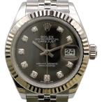 ロレックス ROLEX デイトジャスト29ダークグレー 279174G ダークグレー WG/SS 腕時計 レディース 中古