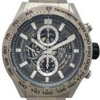 タグ・ホイヤー TAG HEUER カレラ キャリバーホイヤー01 クロノグラフ グレーファントム CAR2A8A.BF0707  グレー  腕時計 メンズ 中古