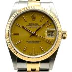 ロレックス ROLEX デイトジャスト 68273 ゴールド ゴールド/ステンレススチール  腕時計 レディース 中古