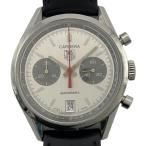 タグ・ホイヤー TAG HEUER カレラジャックホイヤー40周年記念モデル CV2117.FC6182 シルバー SS 腕時計 メンズ 中古