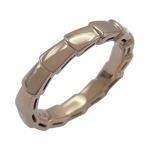 ブルガリ BVLGARI セルペンティ ヴァイパー リング ピンクゴールド Au750 ジュエリー 中古