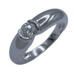 カルティエ Cartier ソリテールダイヤリング ホワイトゴールド 750 ジュエリー 中古