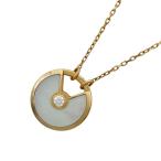 カルティエ Cartier バーキンアミュレットネックレス ゴールド Au750 ジュエリー 中古