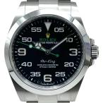 ロレックス ROLEX エアキング 126900 ブラック SS 腕時計 メンズ 中古