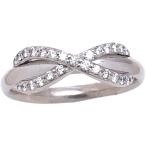 ティファニー TIFFANY＆CO インフィニティリング ホワイトゴールド 750WG アクセサリー 中古