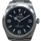 ロレックス ROLEX エクスプローラ―1 224270 ブラック ステンレススチール 腕時計 メンズ 中古