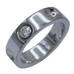 ショッピングヴィトン ルイ・ヴィトン LOUIS VUITTON バーグアンプラントリング ホワイトゴールド Au750 ジュエリー 中古