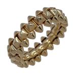 カルティエ Cartier クラッシュ ドゥ カルティエ リング スモール ピンクゴールド Au750 ジュエリー 中古