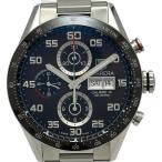 タグ・ホイヤー TAG HEUER カレラ キャリバー16 クロノグラフ CV2A1S.BA0799 ブラウン ステンレススチール 腕時計 メンズ 中古